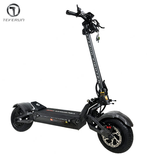 Teverun Supreme 7260R Electric Scooter|72V 60Ah SK Battery|2*2500W Motor|110Km/h Speed|200Km Range|